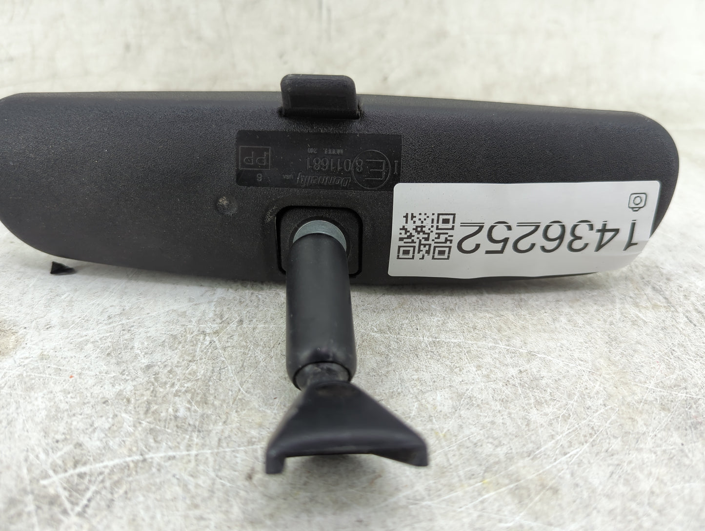 2003 Toyota Camry Interior Rear View Mirror Replacement OEM P/N:E8011681 MODEL 240 Fits OEM Used Auto Parts - Oemusedautopar