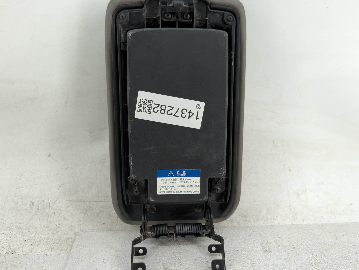 2003 Toyota Camry Center Console Armrest Cover Lid Fits OEM Used Auto Parts - Oemusedautoparts1.com