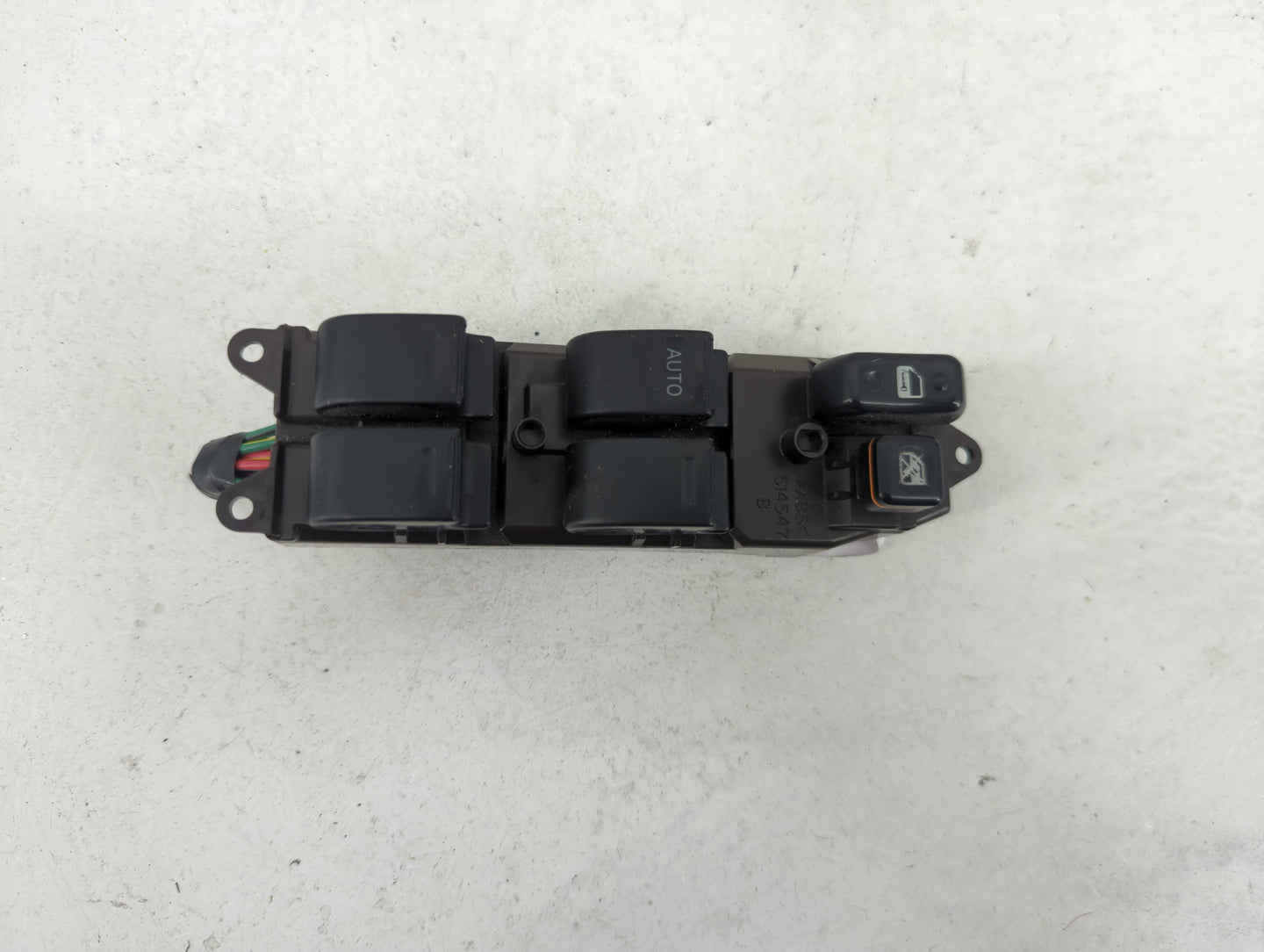 2002-2006 Toyota Camry Master Power Window Switch Replacement Driver Side Left P/N:514547 Fits Fits 2002 2003 2004 2005 2006