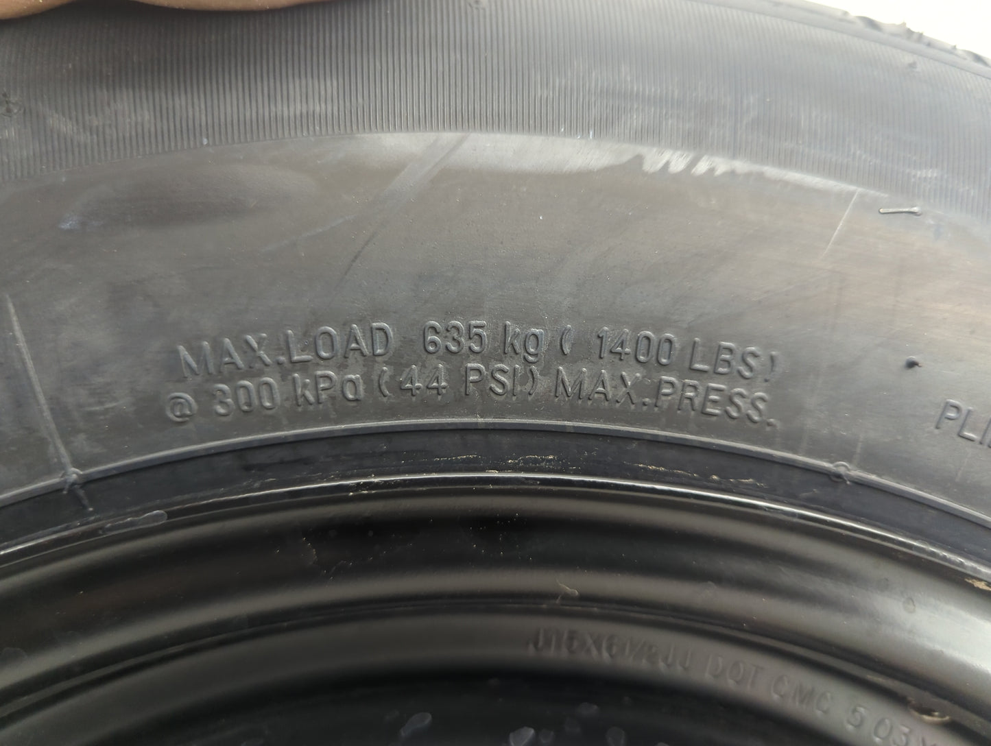 2003 Toyota Camry Spare Donut Tire Wheel Rim Oem - Oemusedautoparts1.com