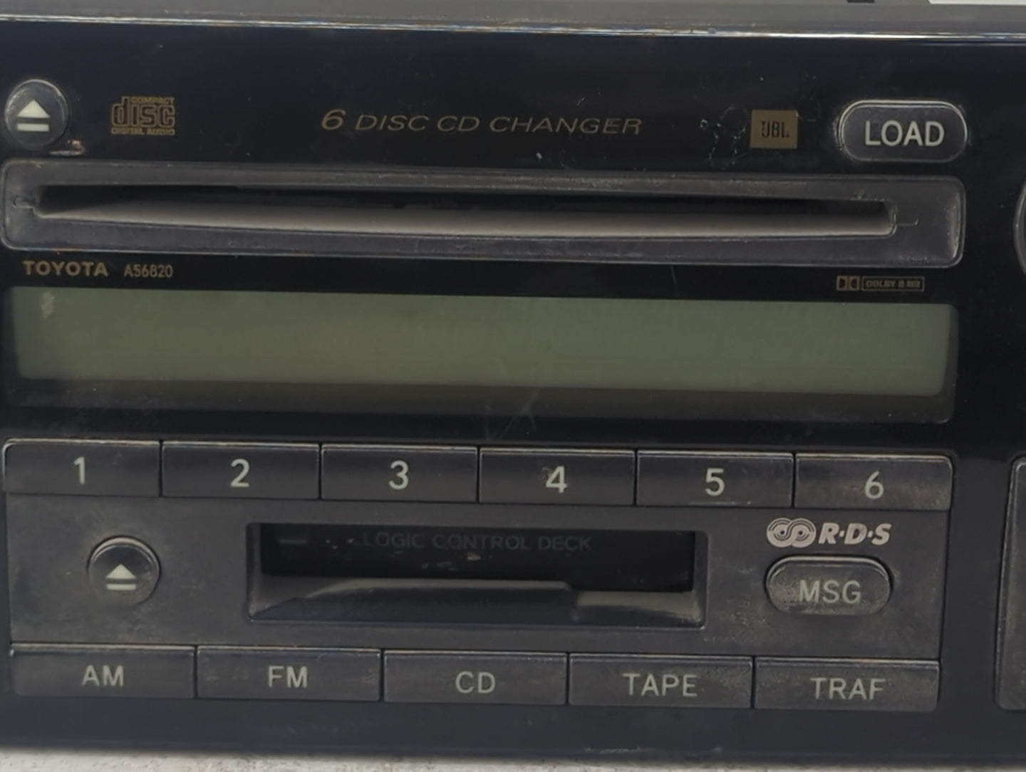 2002-2004 Toyota Camry Radio AM FM Cd Player Receiver Replacement P/N:86120-AA060 CQ-ES8160X Fits Fits 2002 2003 2004 OEM Us