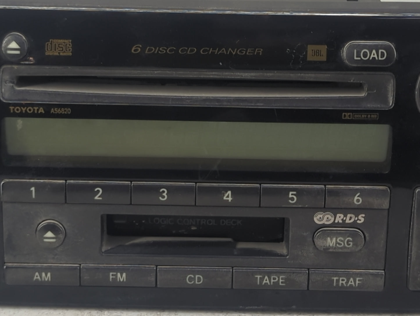 2002-2004 Toyota Camry Radio AM FM Cd Player Receiver Replacement P/N:86120-AA060 CQ-ES8160X Fits Fits 2002 2003 2004 OEM Us