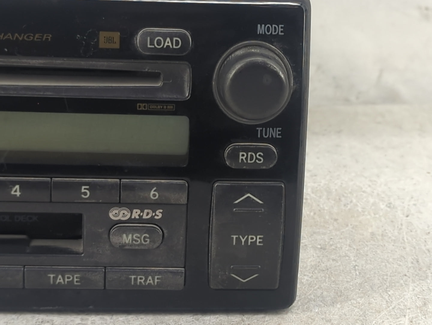 2002-2004 Toyota Camry Radio AM FM Cd Player Receiver Replacement P/N:86120-AA060 CQ-ES8160X Fits Fits 2002 2003 2004 OEM Us