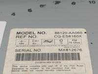 2002-2004 Toyota Camry Radio AM FM Cd Player Receiver Replacement P/N:86120-AA060 CQ-ES8160X Fits Fits 2002 2003 2004 OEM Us