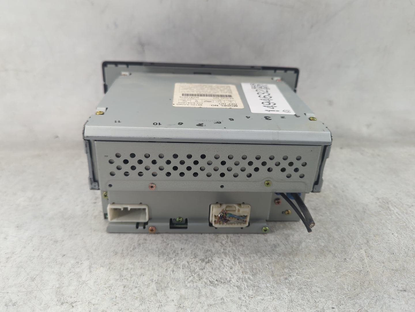2002-2004 Toyota Camry Radio AM FM Cd Player Receiver Replacement P/N:86120-AA060 CQ-ES8160X Fits Fits 2002 2003 2004 OEM Us
