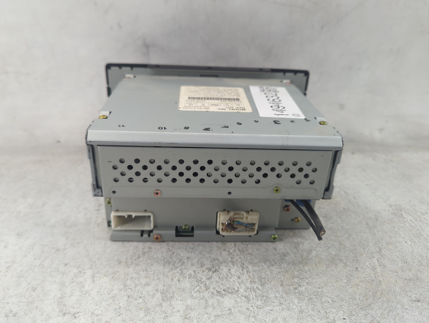 2002-2004 Toyota Camry Radio AM FM Cd Player Receiver Replacement P/N:86120-AA060 CQ-ES8160X Fits Fits 2002 2003 2004 OEM Us