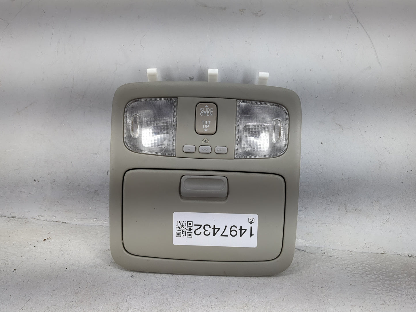 2003 Toyota Camry Overhead Roof Console Tan - Oemusedautoparts1.com