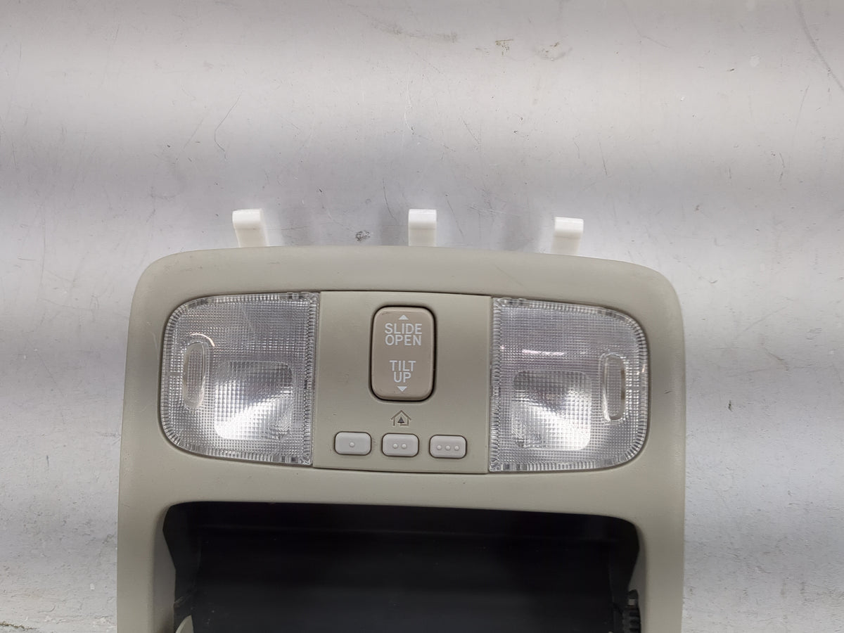 2003 Toyota Camry Overhead Roof Console Tan - Oemusedautoparts1.com