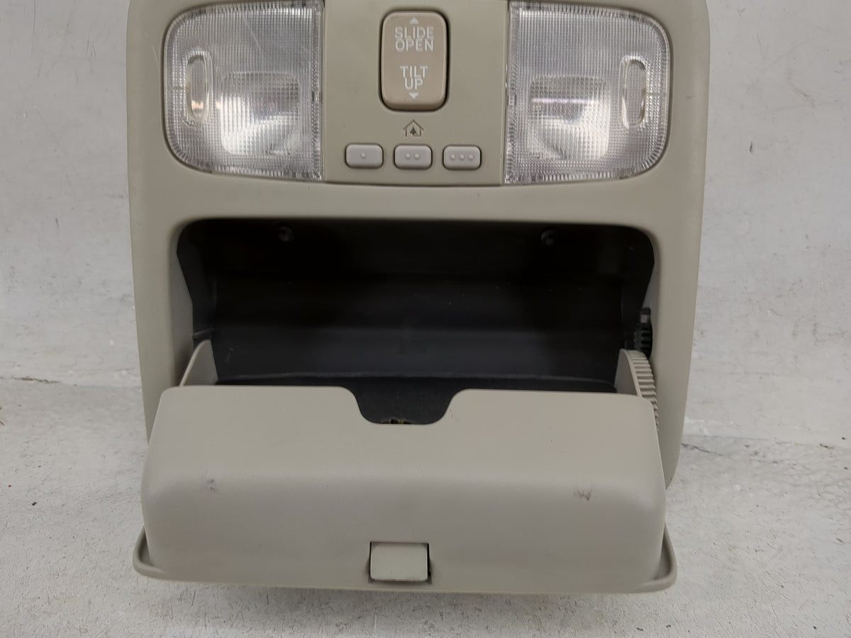 2003 Toyota Camry Overhead Roof Console Tan - Oemusedautoparts1.com