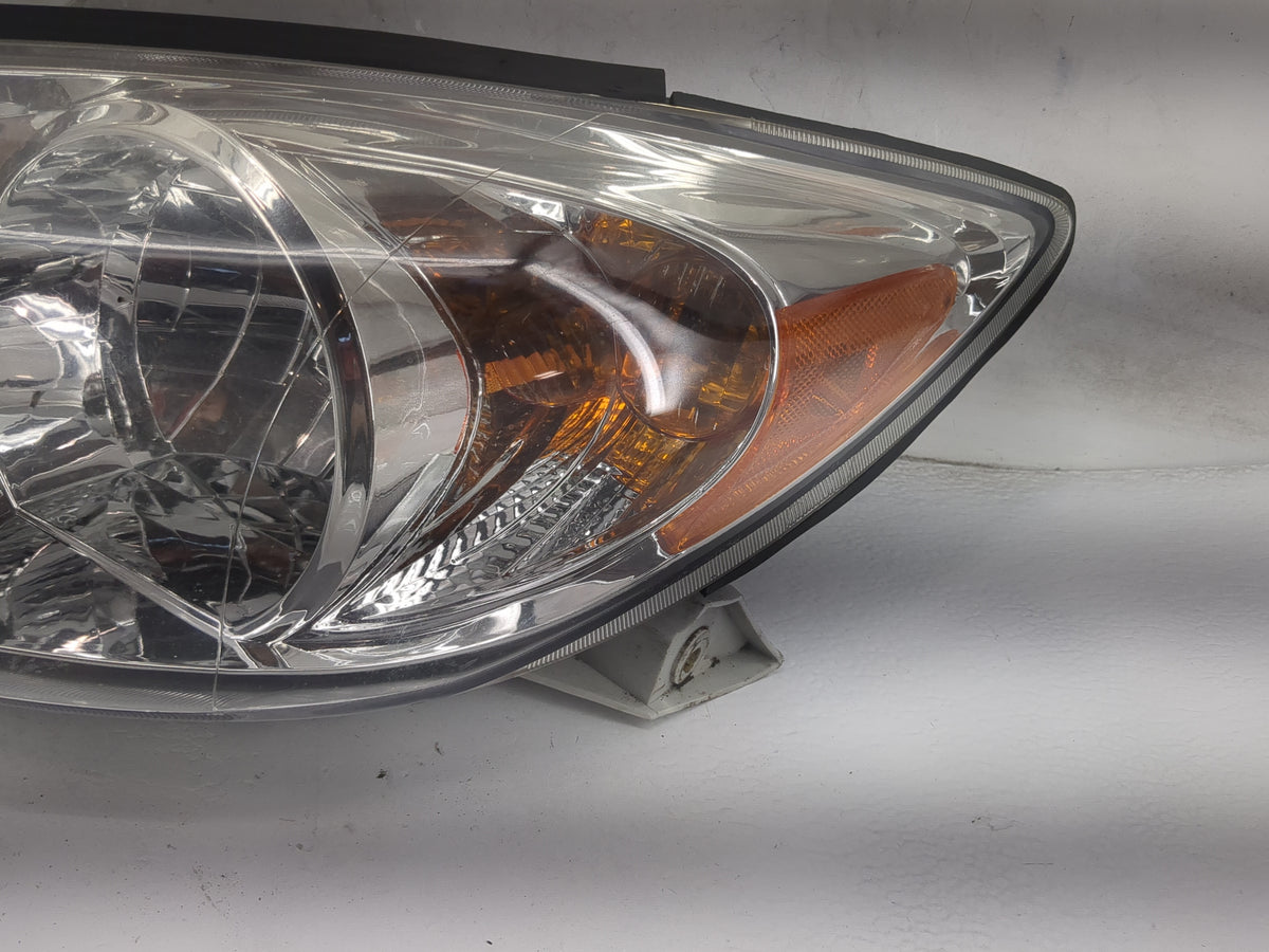 2002-2004 Toyota Camry Driver Left Oem Head Light Headlight Lamp Black 1518358 - Oemusedautoparts1.com
