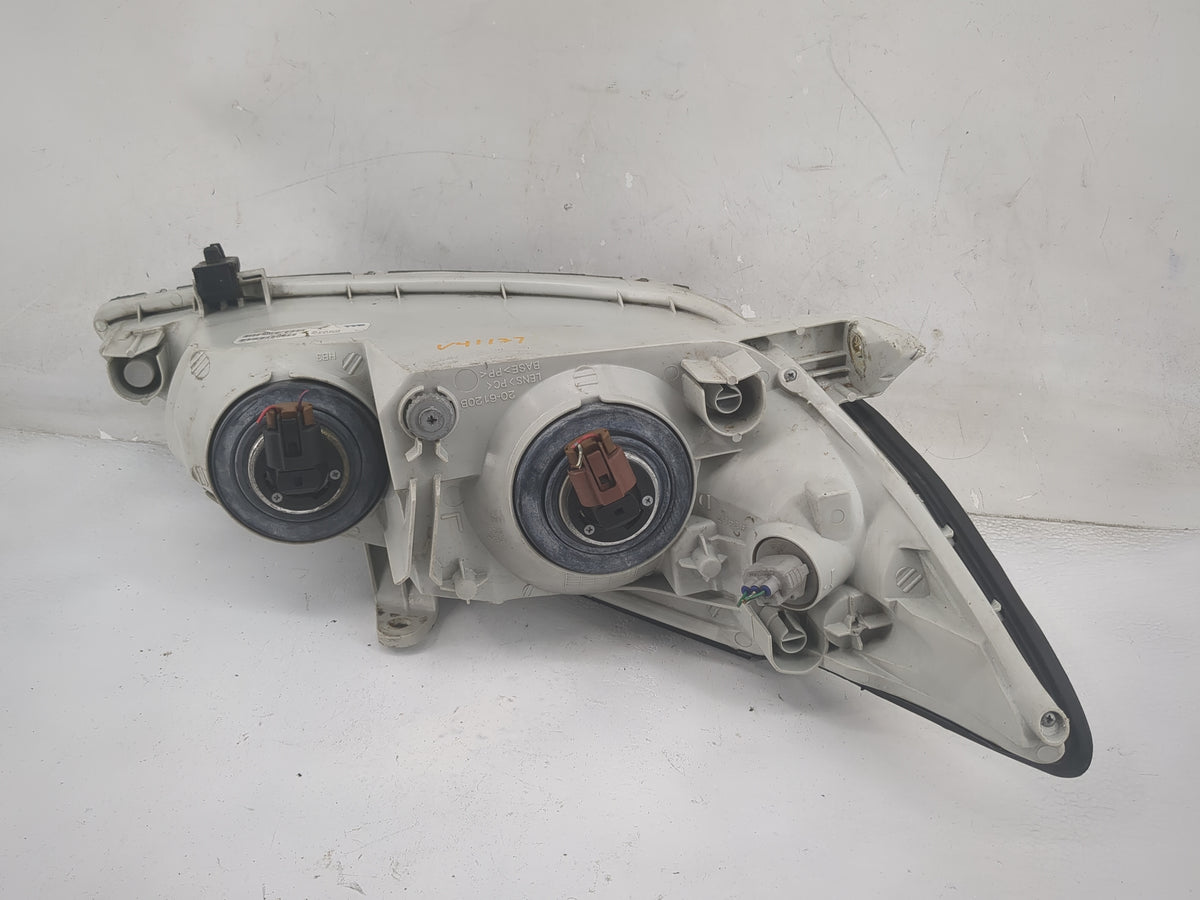 2002-2004 Toyota Camry Driver Left Oem Head Light Headlight Lamp Black 1518358 - Oemusedautoparts1.com