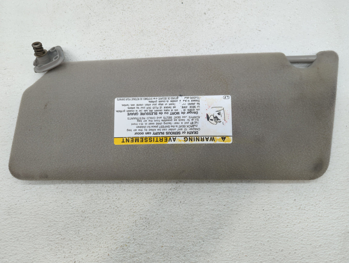 2002-2006 Toyota Camry Sun Visor Shade Replacement Passenger Right Mirror Fits Fits 2002 2003 2004 2005 2006 OEM Used Auto P