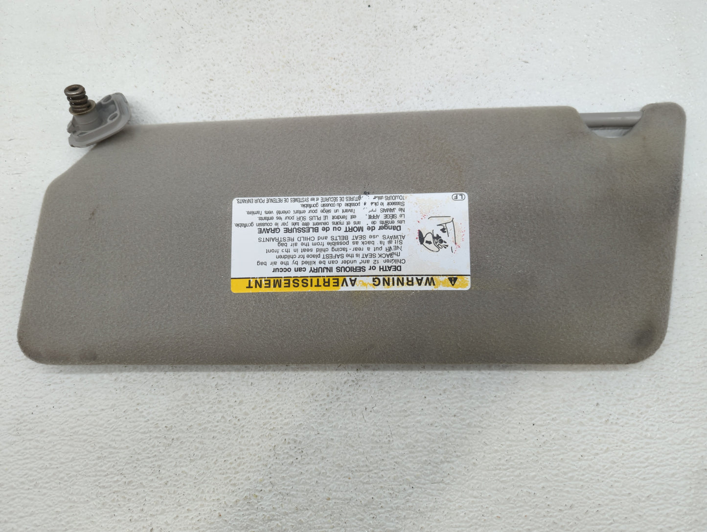 2002-2006 Toyota Camry Sun Visor Shade Replacement Passenger Right Mirror Fits Fits 2002 2003 2004 2005 2006 OEM Used Auto P