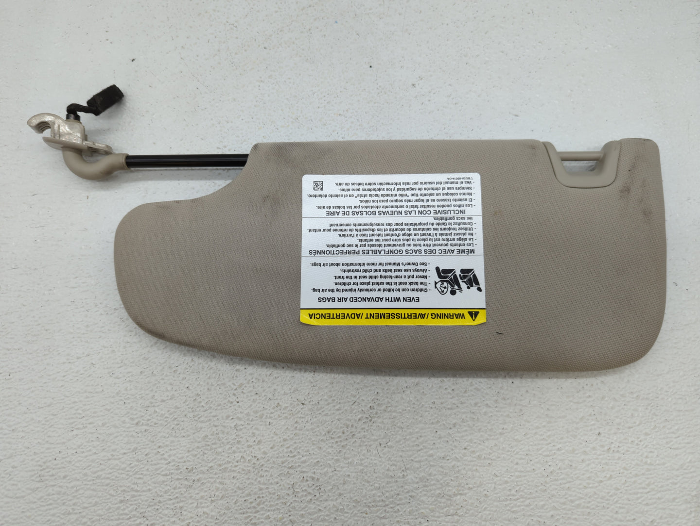 2002-2006 Toyota Camry Sun Visor Shade Replacement Passenger Right Mirror Fits Fits 2002 2003 2004 2005 2006 OEM Used Auto P