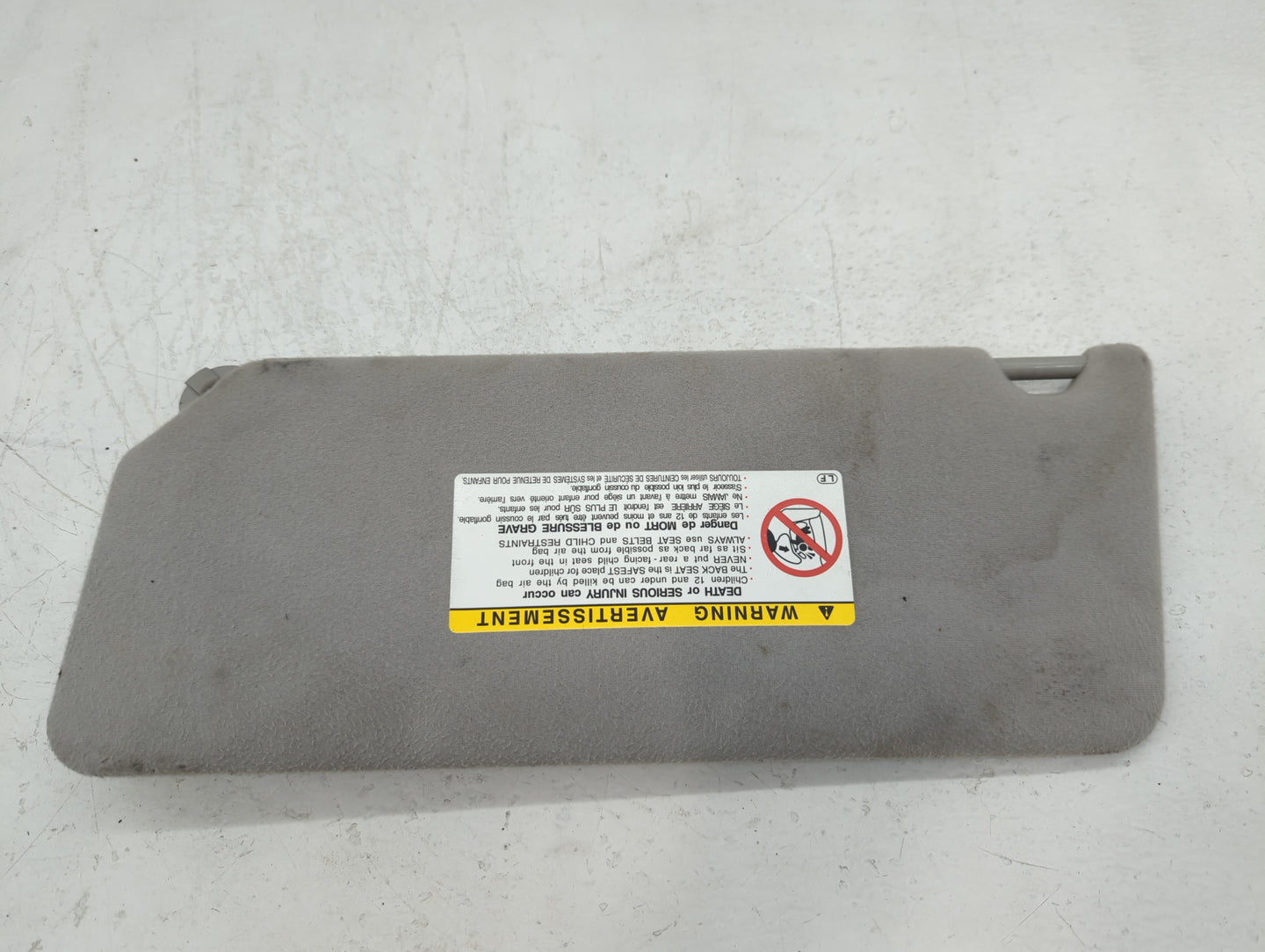 2002-2006 Toyota Camry Sun Visor Shade Replacement Passenger Right Mirror Fits Fits 2002 2003 2004 2005 2006 OEM Used Auto P