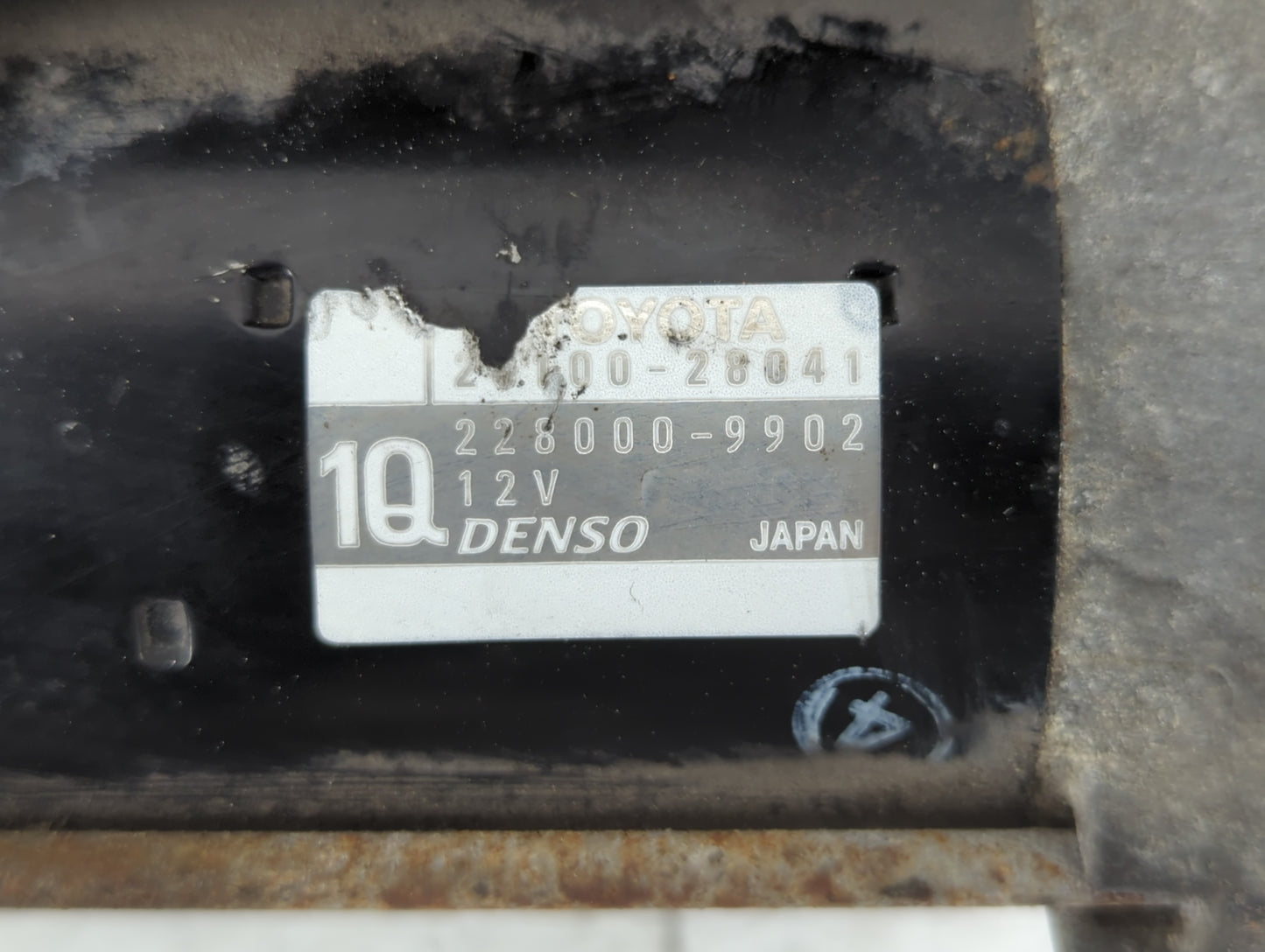 2002-2006 Toyota Camry Car Starter Motor Solenoid OEM P/N:228000-9902 Fits Fits 2002 2003 2004 2005 2006 2007 OEM Used Auto 