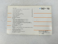 2003 Toyota Camry Owners Manual Book Guide P/N:01999-33593 OEM Used Auto Parts - Oemusedautoparts1.com