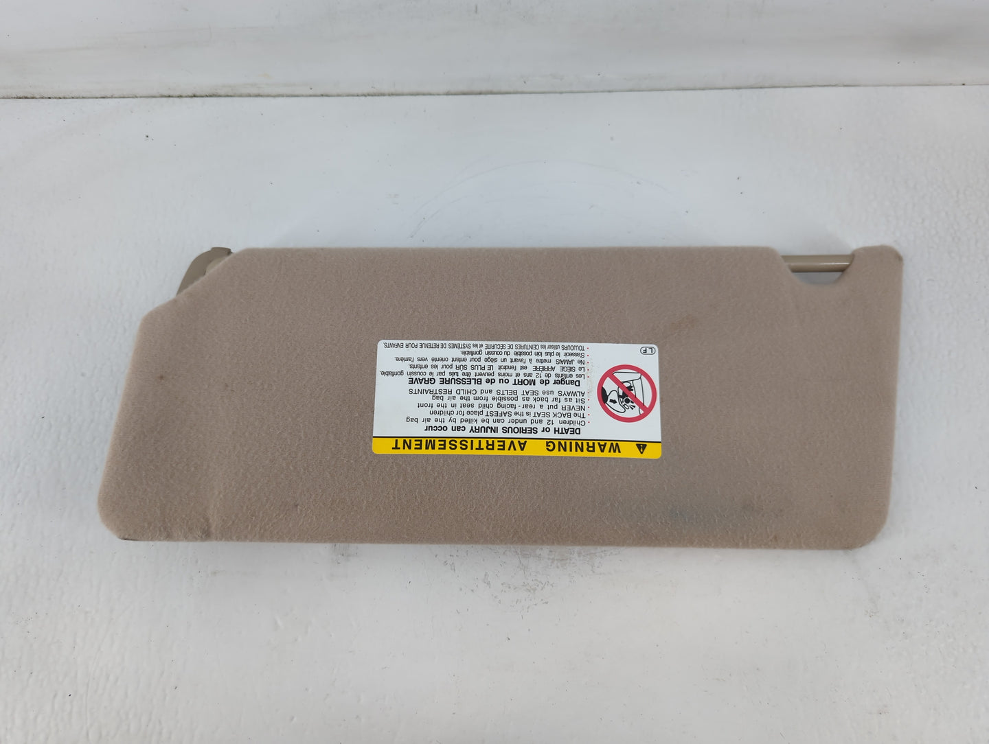 2002-2004 Toyota Camry Sun Visor Shade Replacement Passenger Right Mirror Fits Fits 2002 2003 2004 OEM Used Auto Parts - Oem