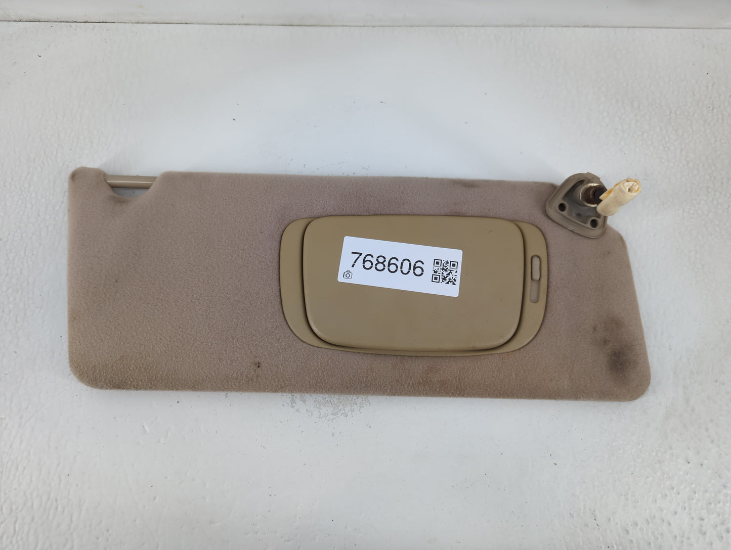 2002-2006 Toyota Camry Sun Visor Shade Replacement Passenger Right Mirror Fits Fits 2002 2003 2004 2005 2006 OEM Used Auto P