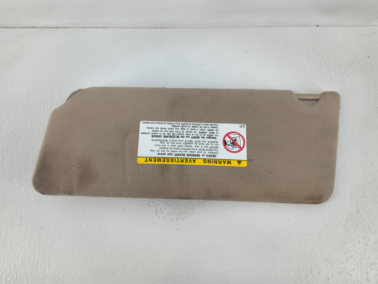 2002-2006 Toyota Camry Sun Visor Shade Replacement Passenger Right Mirror Fits Fits 2002 2003 2004 2005 2006 OEM Used Auto P