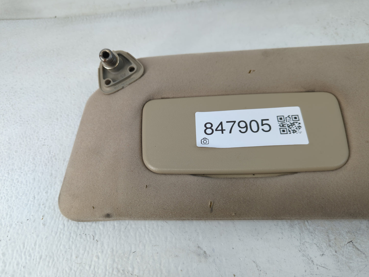 2002-2006 Toyota Camry Sun Visor Shade Replacement Driver Left Mirror Fits Fits 2002 2003 2004 2005 2006 OEM Used Auto Parts