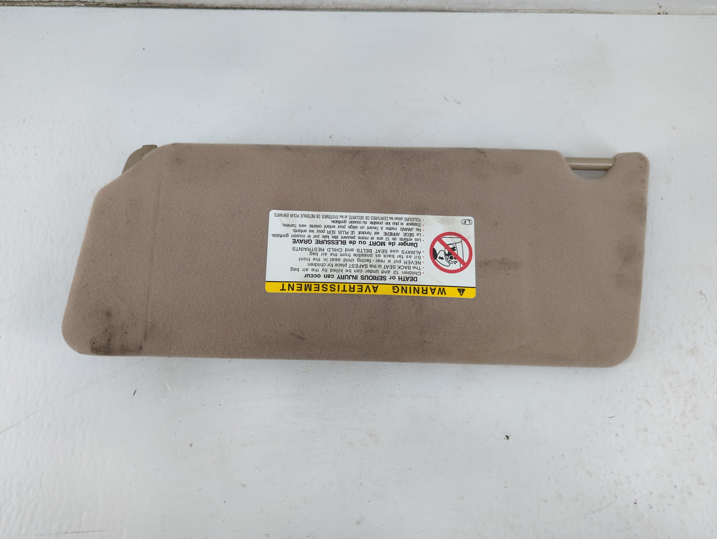 2002-2006 Toyota Camry Sun Visor Shade Replacement Passenger Right Mirror Fits Fits 2002 2003 2004 2005 2006 OEM Used Auto P