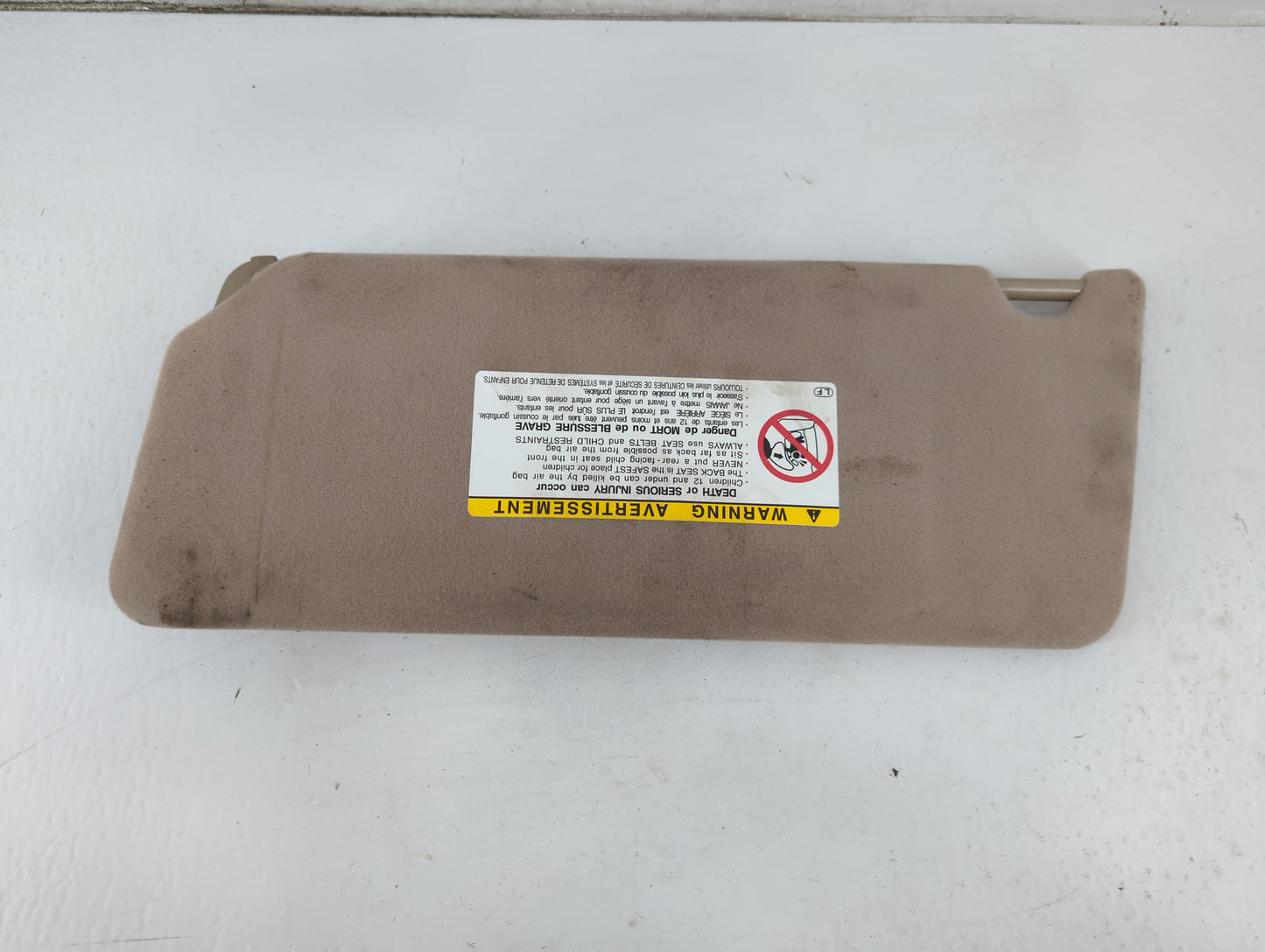 2002-2006 Toyota Camry Sun Visor Shade Replacement Passenger Right Mirror Fits Fits 2002 2003 2004 2005 2006 OEM Used Auto P