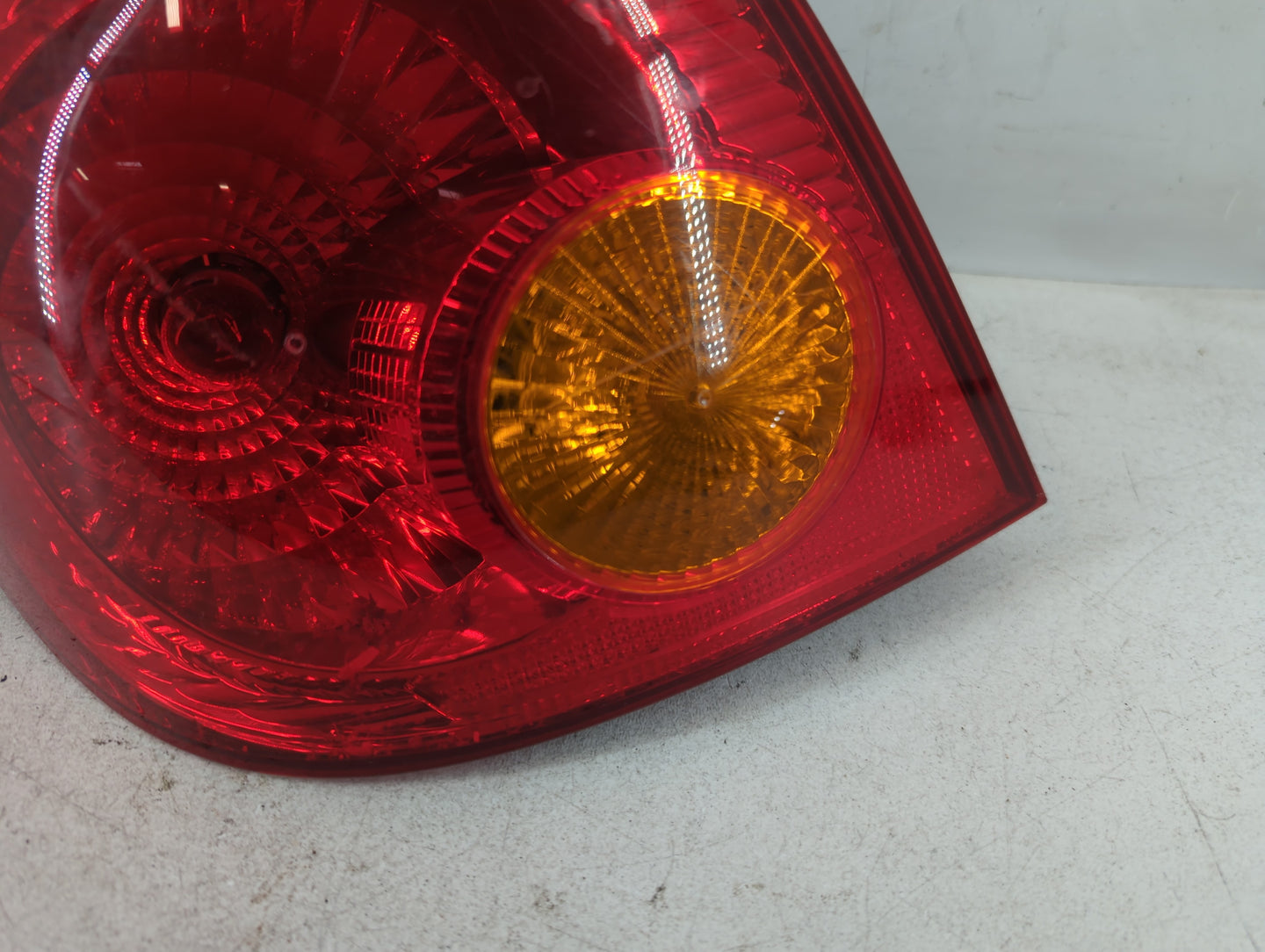 2003-2004 Toyota Corolla Tail Light Assembly Driver Left OEM P/N:2157 Fits Fits 2003 2004 OEM Used Auto Parts - Oemusedautop