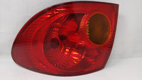 2003-2004 Toyota Corolla Tail Light Assembly Passenger Right OEM Fits Fits 2003 2004 OEM Used Auto Parts - Oemusedautoparts1