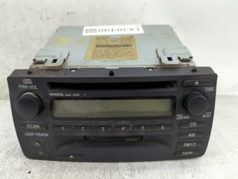 compare product 2003-2004 Toyota Corolla Radio AM FM Cd Player Receiver Replacement P/N:A56821 MX131773, M2G439037C, M3F461029 Fits Fits 2003 2004 OEM Used Auto Parts