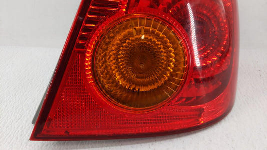 2003-2004 Toyota Corolla Tail Light Assembly Passenger Right OEM Fits Fits 2003 2004 OEM Used Auto Parts