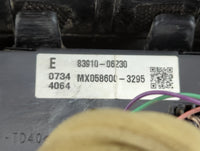 2003 Toyota Corolla Digitial Dash Clock P/N:83910-02070 Fits OEM Used Auto Parts - Oemusedautoparts1.com