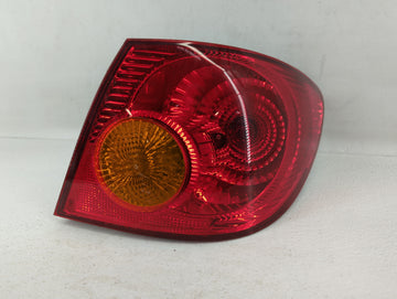 2003-2004 Toyota Corolla Tail Light Assembly Passenger Right OEM Fits Fits 2003 2004 OEM Used Auto Parts - Oemusedautoparts1