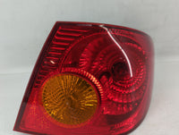 2003-2004 Toyota Corolla Tail Light Assembly Passenger Right OEM Fits Fits 2003 2004 OEM Used Auto Parts - Oemusedautoparts1