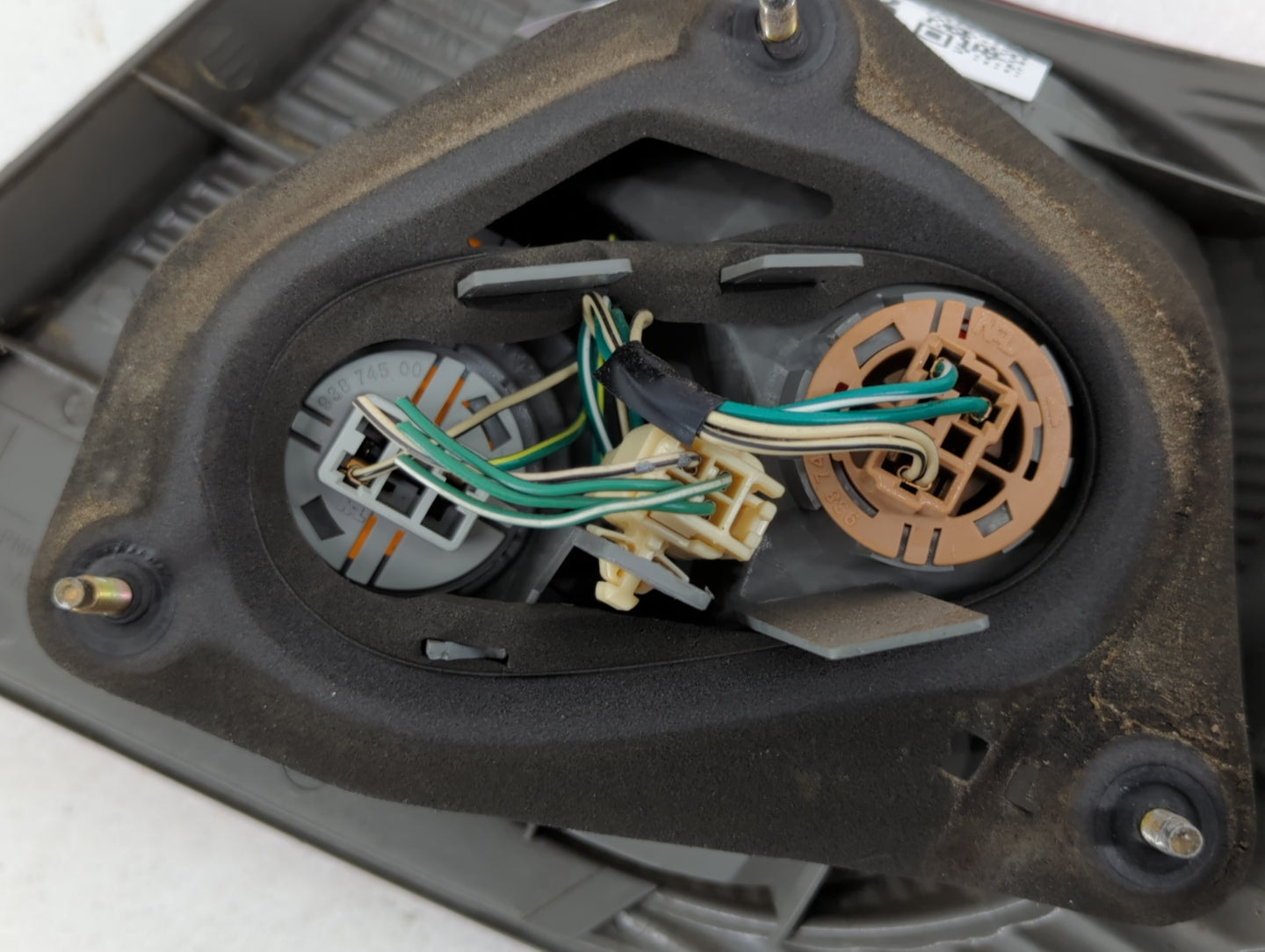 2003-2004 Toyota Corolla Tail Light Assembly Driver Left OEM Fits Fits 2003 2004 OEM Used Auto Parts - Oemusedautoparts1.com