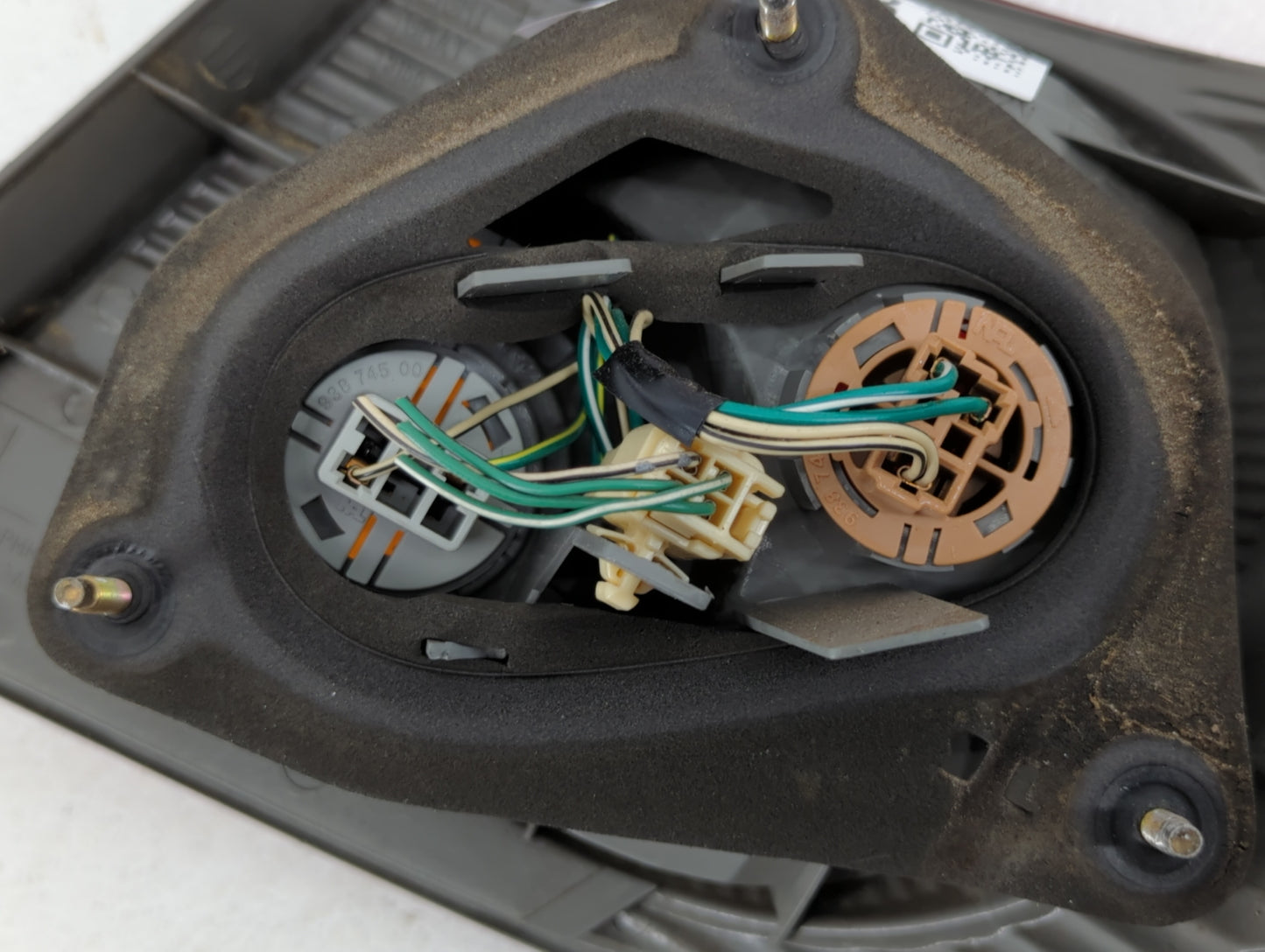 2003-2004 Toyota Corolla Tail Light Assembly Driver Left OEM Fits Fits 2003 2004 OEM Used Auto Parts - Oemusedautoparts1.com