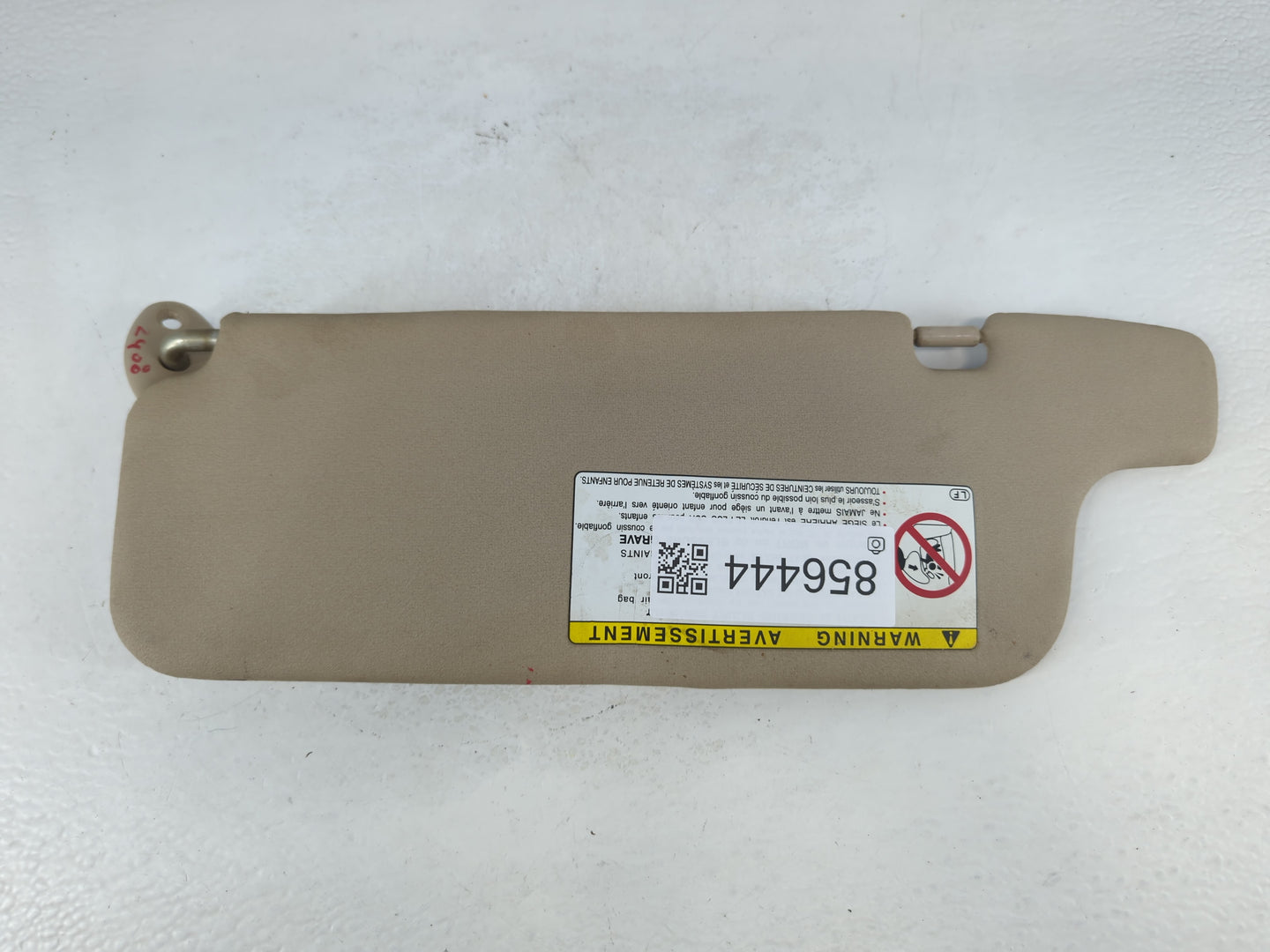 2000-2005 Toyota Echo Sun Visor Shade Replacement Passenger Right Mirror Fits Fits 2000 2001 2002 2003 2004 2005 OEM Used Au