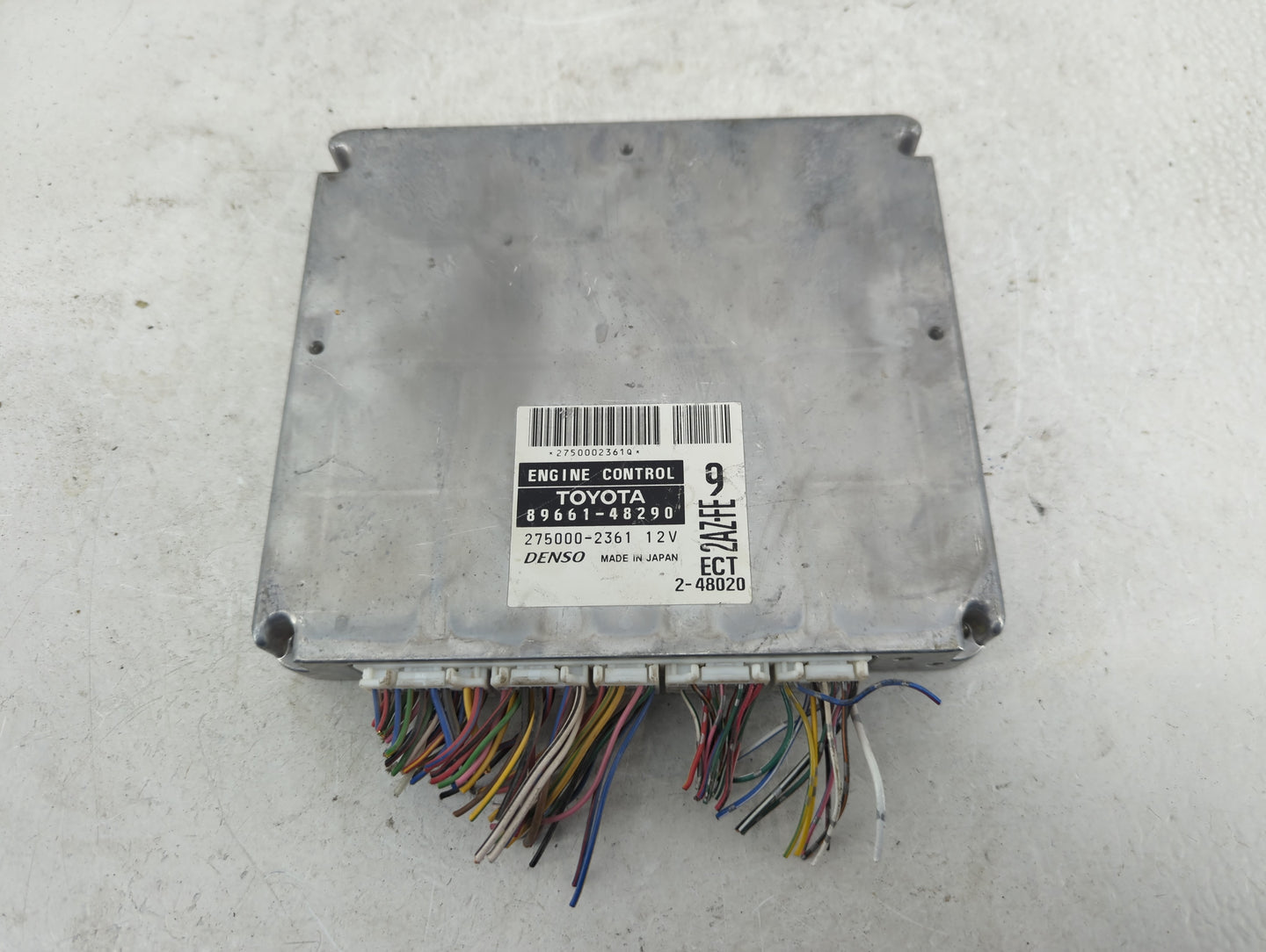 2001-2003 Toyota Highlander PCM Engine Control Computer ECU ECM PCU OEM P/N:275000-2361 89661-48290 Fits Fits 2001 2002 2003