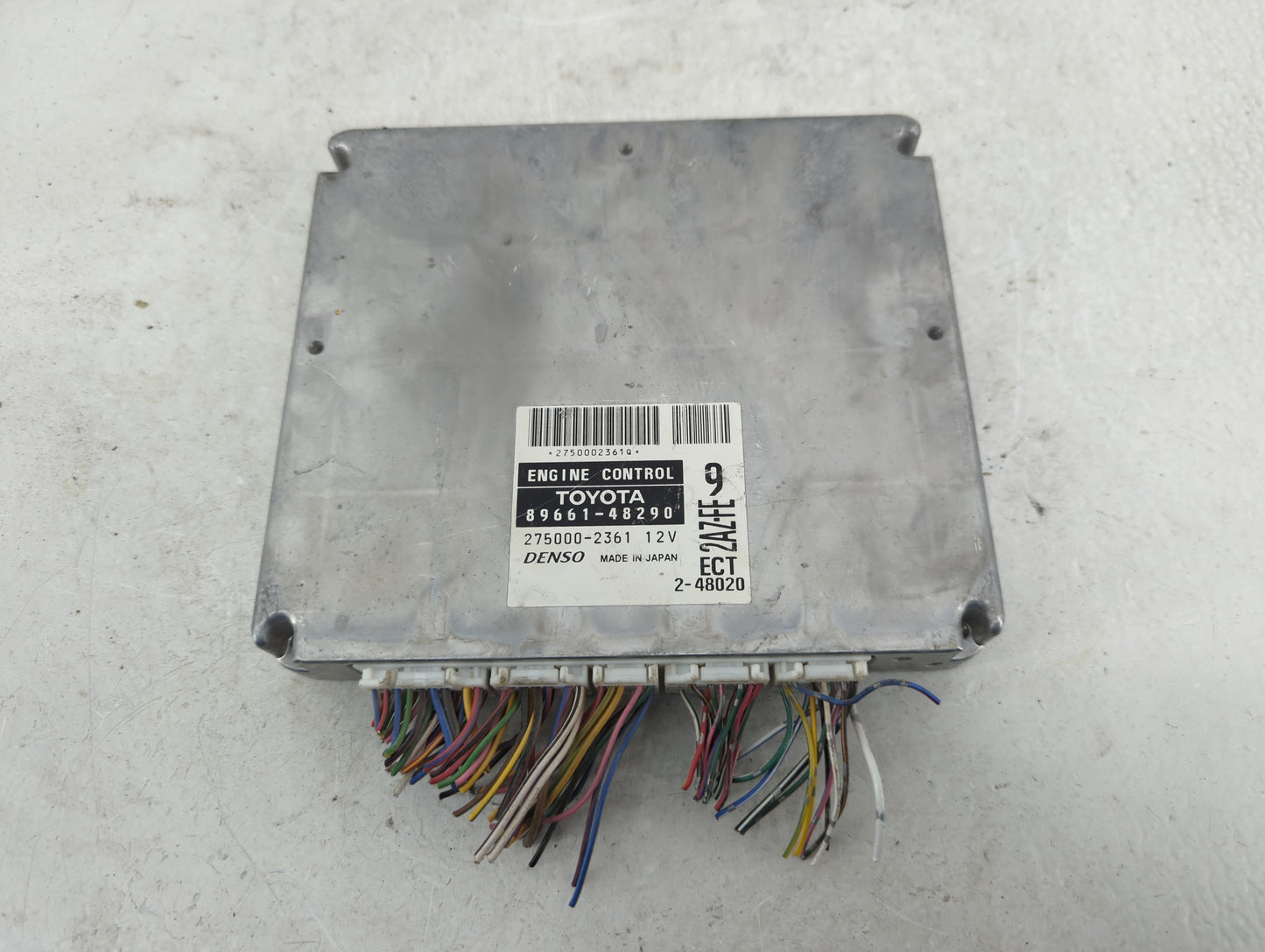 2001-2003 Toyota Highlander PCM Engine Control Computer ECU ECM PCU OEM P/N:275000-2361 89661-48290 Fits Fits 2001 2002 2003