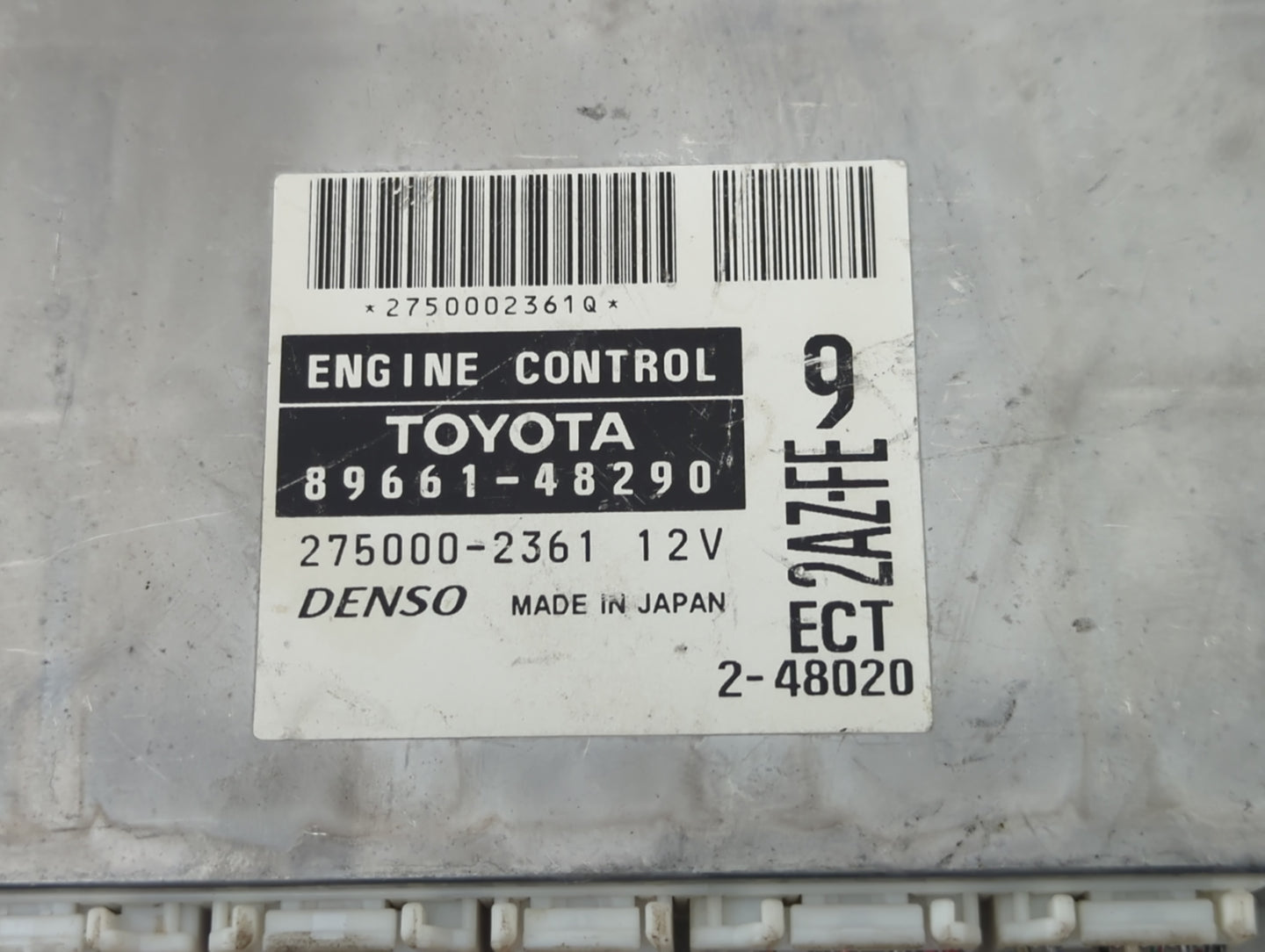 2001-2003 Toyota Highlander PCM Engine Control Computer ECU ECM PCU OEM P/N:275000-2361 89661-48290 Fits Fits 2001 2002 2003