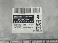 2001-2003 Toyota Highlander PCM Engine Control Computer ECU ECM PCU OEM P/N:275000-2361 89661-48290 Fits Fits 2001 2002 2003