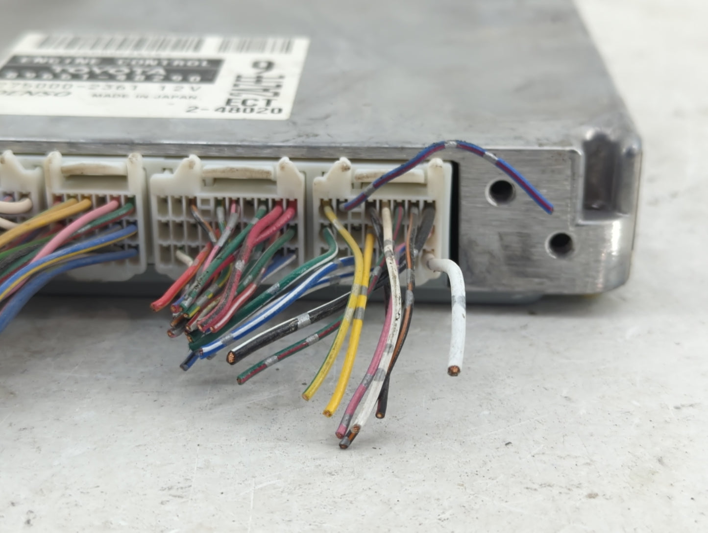 2001-2003 Toyota Highlander PCM Engine Control Computer ECU ECM PCU OEM P/N:275000-2361 89661-48290 Fits Fits 2001 2002 2003