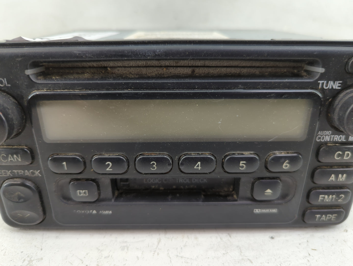 2001-2003 Toyota Highlander Radio AM FM Cd Player Receiver Replacement P/N:86120-2B680 Fits Fits 2001 2002 2003 OEM Used Aut