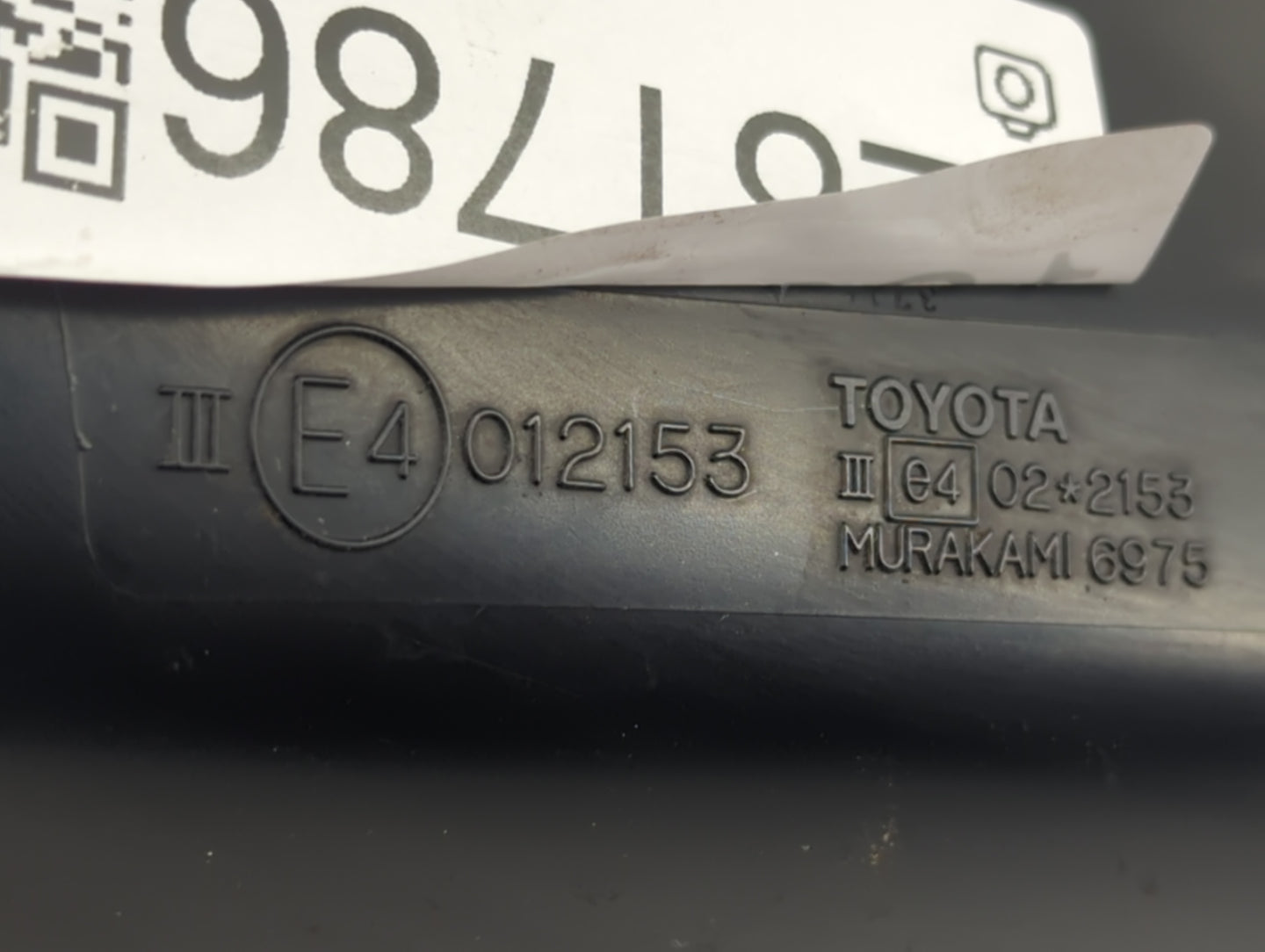 2001-2003 Toyota Rav4 Side Mirror Replacement Driver Left View Door Mirror P/N:E4012153 Fits Fits 2001 2002 2003 OEM Used Au