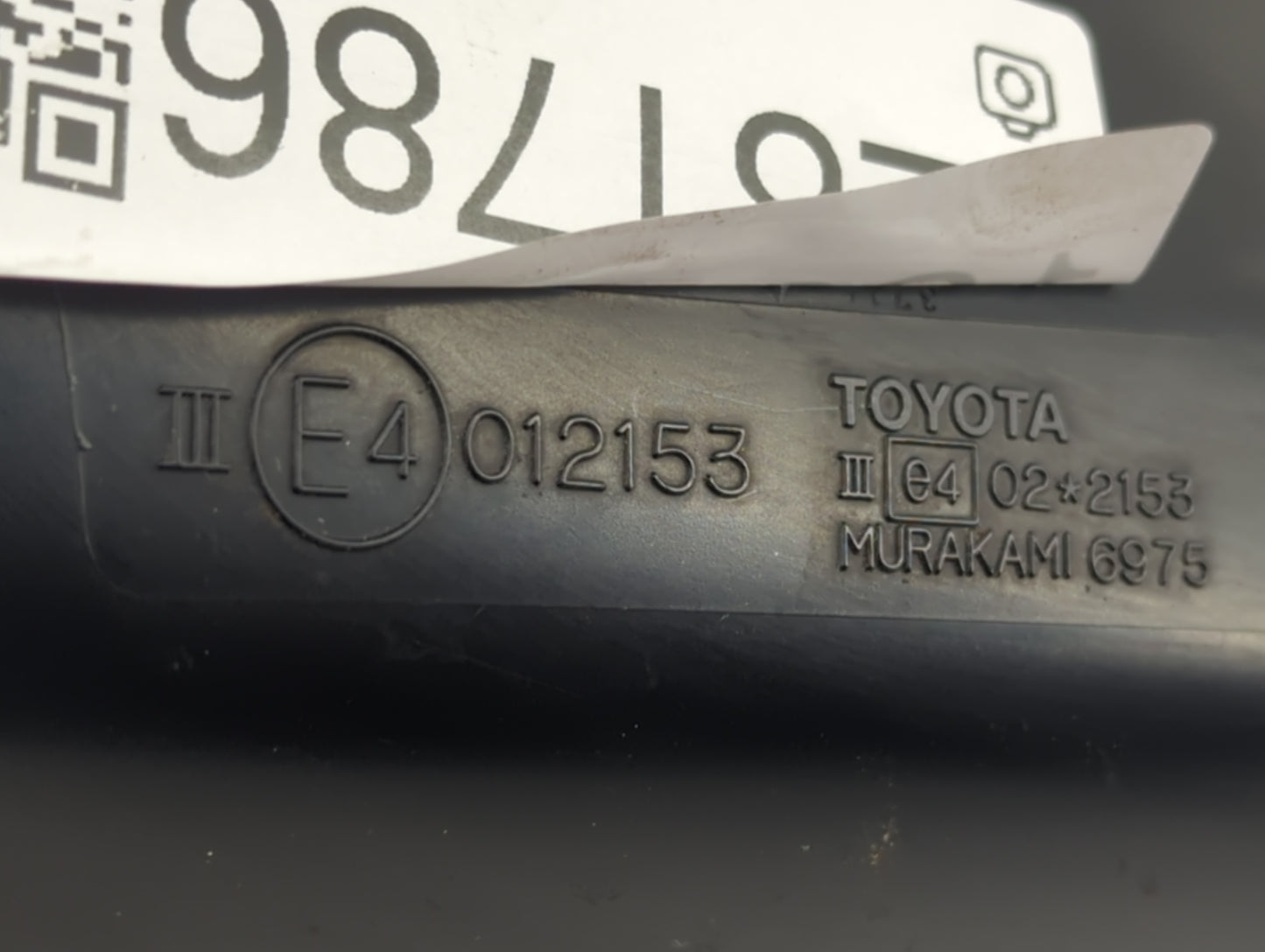 2001-2003 Toyota Rav4 Side Mirror Replacement Driver Left View Door Mirror P/N:E4012153 Fits Fits 2001 2002 2003 OEM Used Au