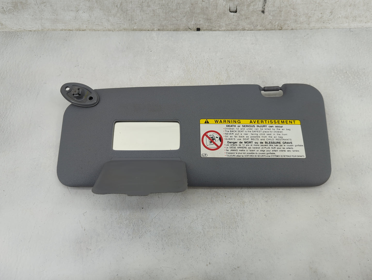 2001-2003 Toyota Rav4 Sun Visor Shade Replacement Driver Left Mirror Fits Fits 2001 2002 2003 OEM Used Auto Parts - Oemuseda