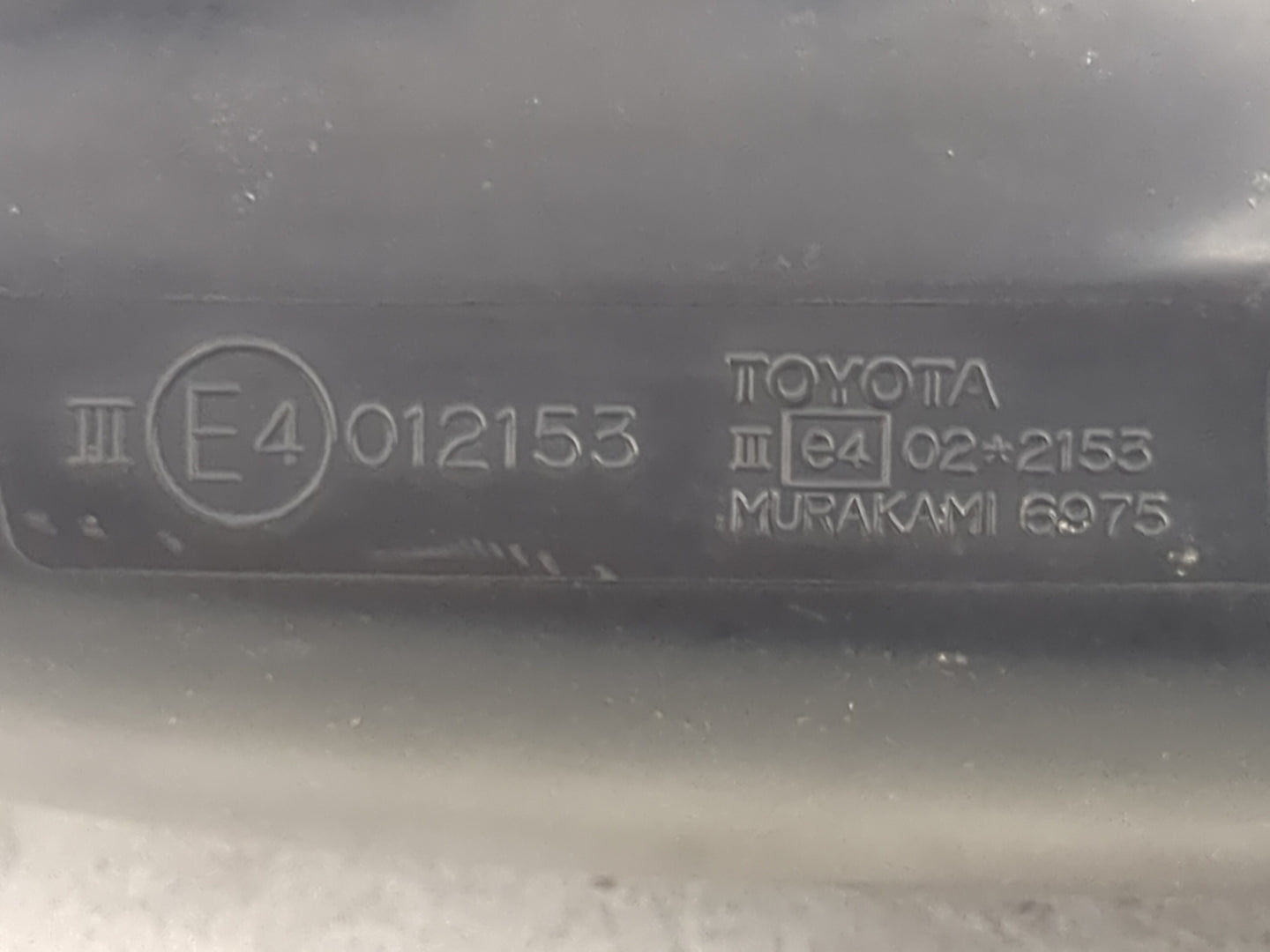 2001-2003 Toyota Rav4 Passenger Side View Mirror - Right Door Mirror OEM Used - Oemusedautoparts1.com