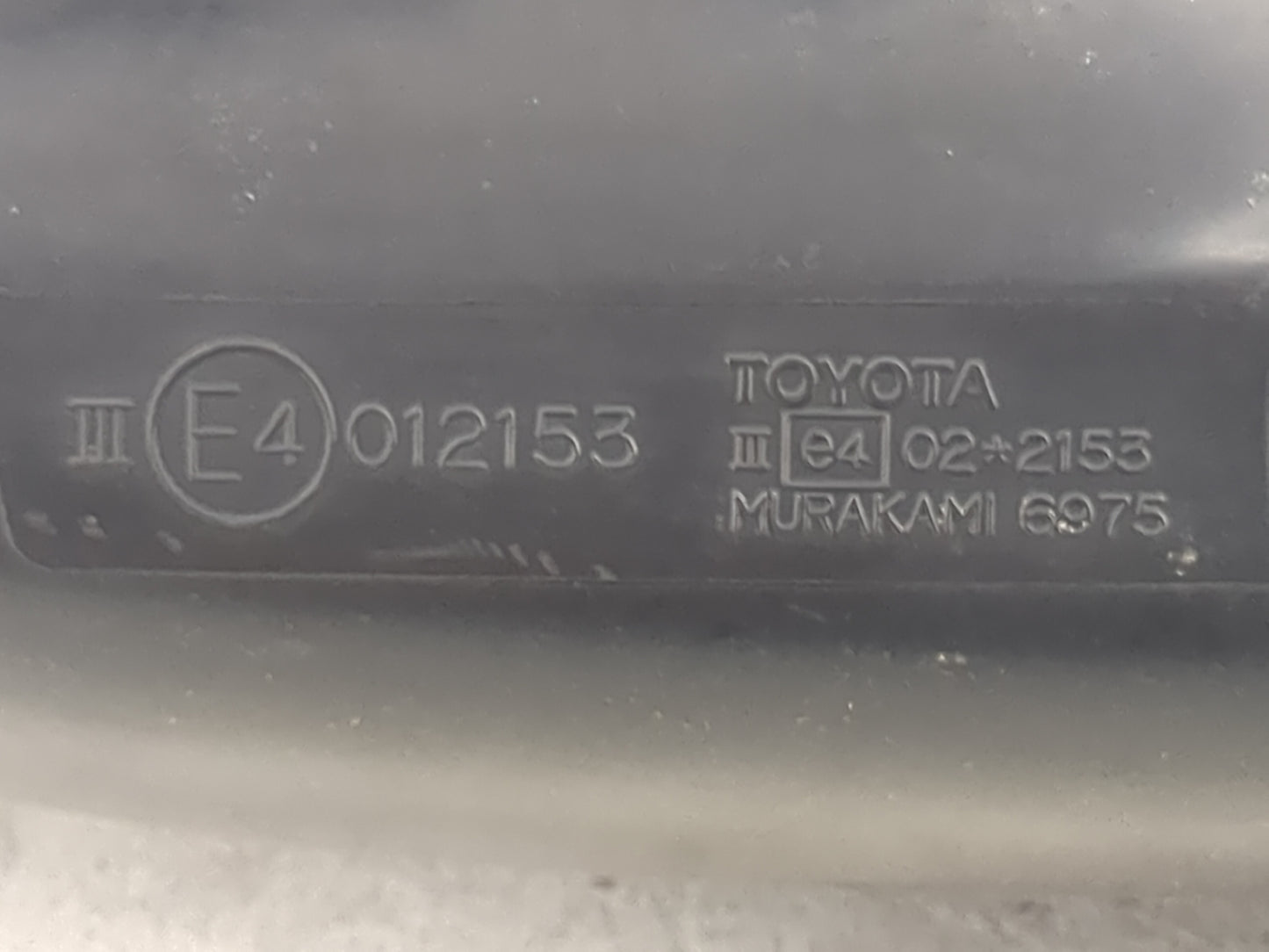 2001-2003 Toyota Rav4 Passenger Side View Mirror - Right Door Mirror OEM Used - Oemusedautoparts1.com