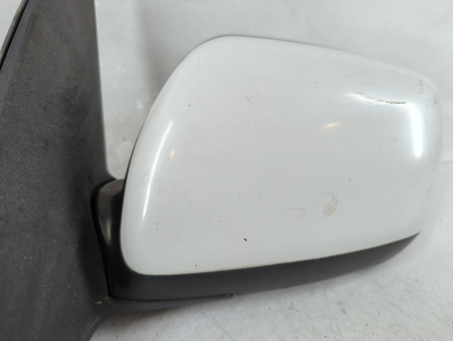 2001-2003 Toyota Rav4 Driver Left Side View Manual Door Mirror White - Oemusedautoparts1.com