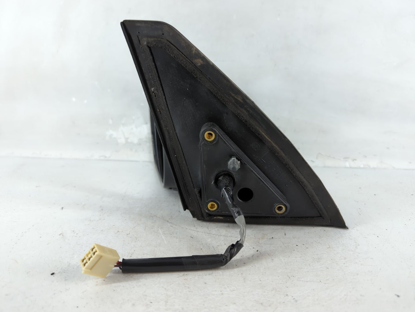 2001-2003 Toyota Rav4 Driver Left Side View Manual Door Mirror White - Oemusedautoparts1.com